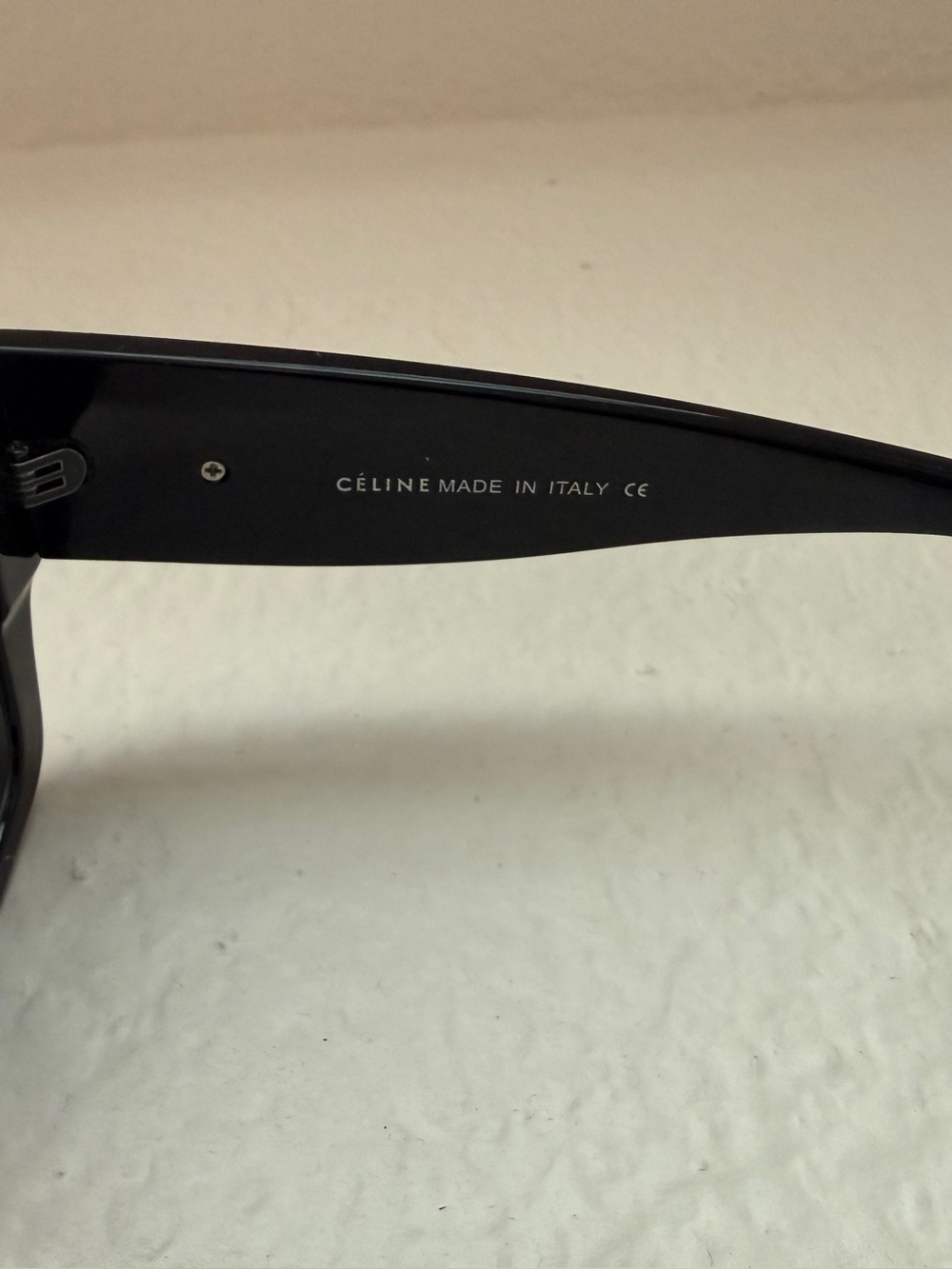Celine Black Square Sunglasses - Picture 4 of 6